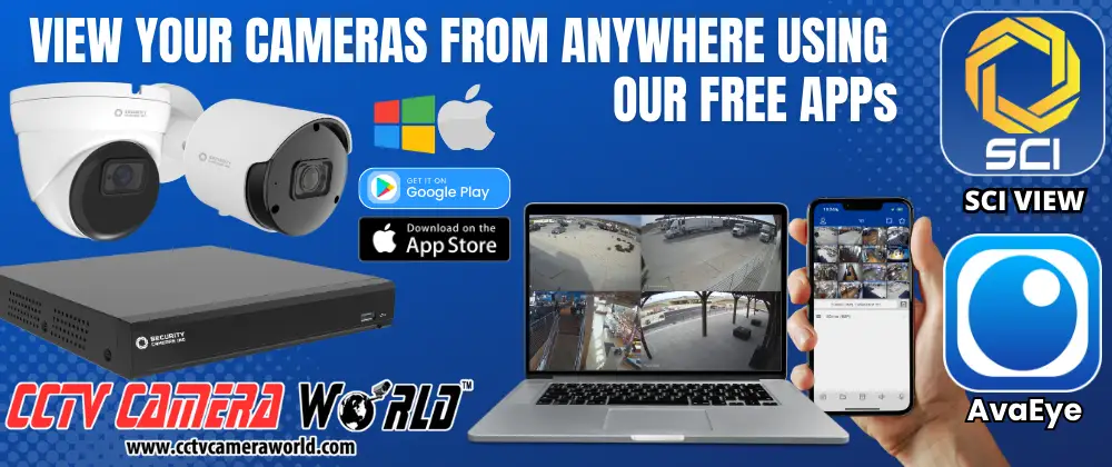 Remote View using PC, Mac, iPhone, or Android Phone