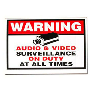 Security Signs