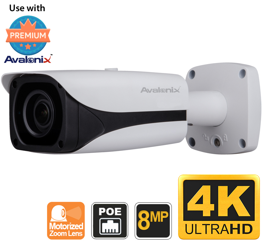 4K Long Range Zoom Camera for License Plate Capture During The Day