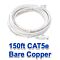 150ft CAT5e Network, Bare Copper