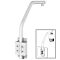 Parapet Mount Bracket for Select Avalonix PTZ Cameras