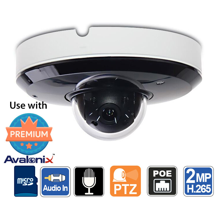 Outdoor PTZ Camera with Microphone and Night Vision