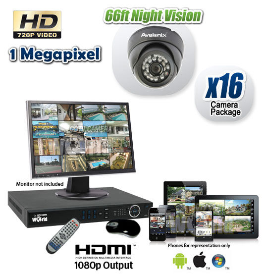 16 Camera Security System