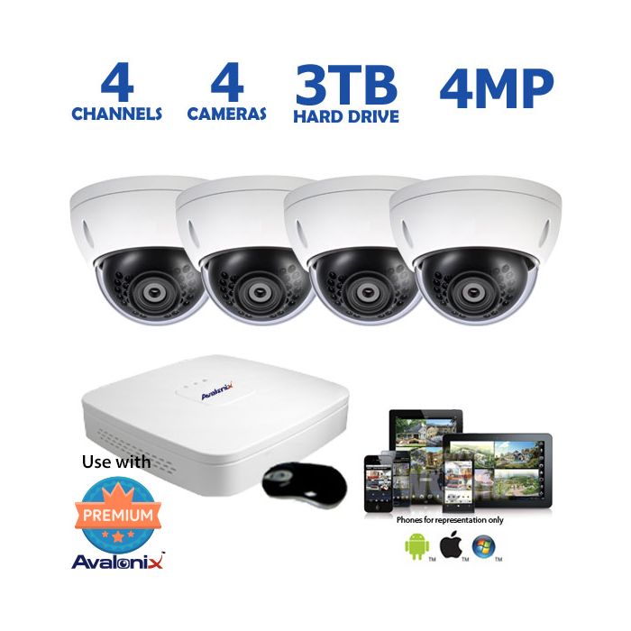 4mp cctv system fashion