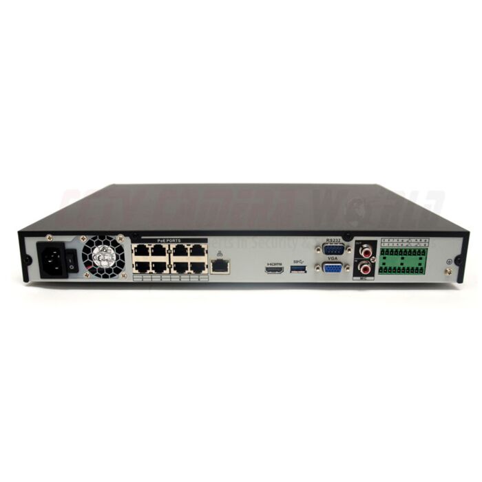 8-Channel with 8-Port POE | BK-NVR8 – Bolide Technology Group