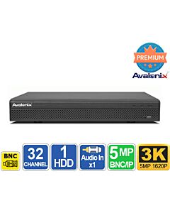 32 Channel DVR, 3K Resolution