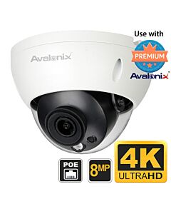 4K IP Camera Dome 30fps, Ultimate Series