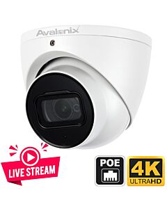 4K Live Streaming Camera, Indoor/Outdoor