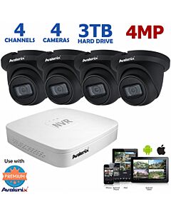 4 Camera Security System