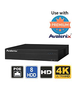 32 Channel 4K NVR H.265 with 16 PoE Ports