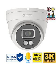5MP Full Color Night Vision Analog Turret Dome Camera