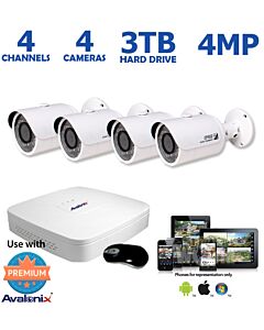 4 Camera Security System