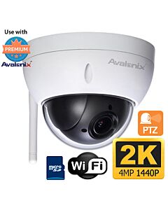 WiFi Mini PTZ IP Camera with 4X Zoom
