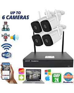 2-Way Audio WiFi Wireless Camera System