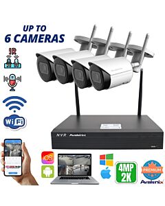 4 Camera WiFi System with Audio