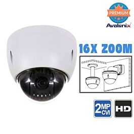 2MP 16X Zoom Starlight PTZ Camera, 1080P, BNC Analog