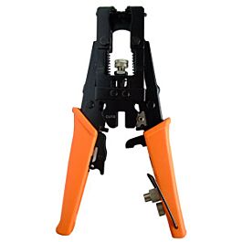 Coaxial Cable Crimp Tool For RG59 & RG6 Connectors - Works With BNC And RCA Fittings 10 thumbnail image