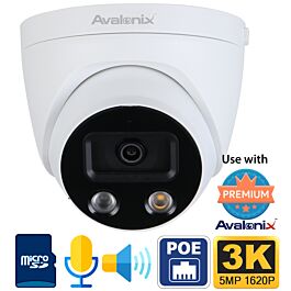 Two-Way Audio Smart Security Camera, Outdoor 5MP, Theft