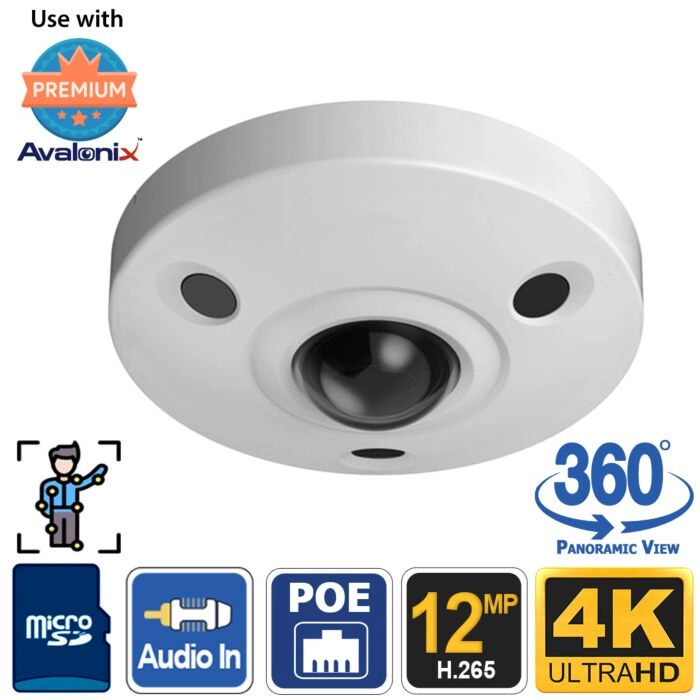 12MP Ultrawide fisheye camera