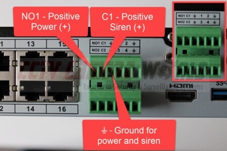 alarm block with annotations