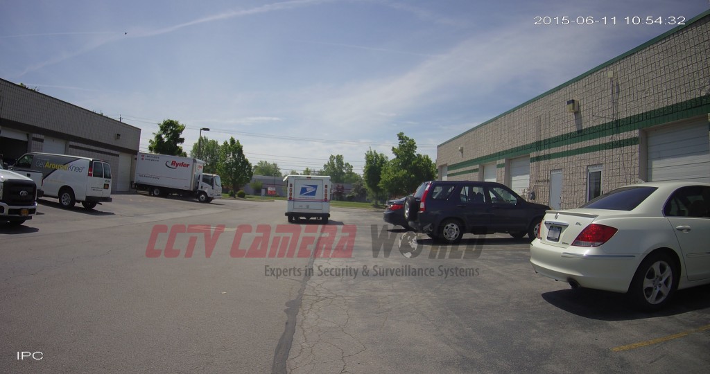 4K IP Camera HFW4800E Outdoor Image Sample