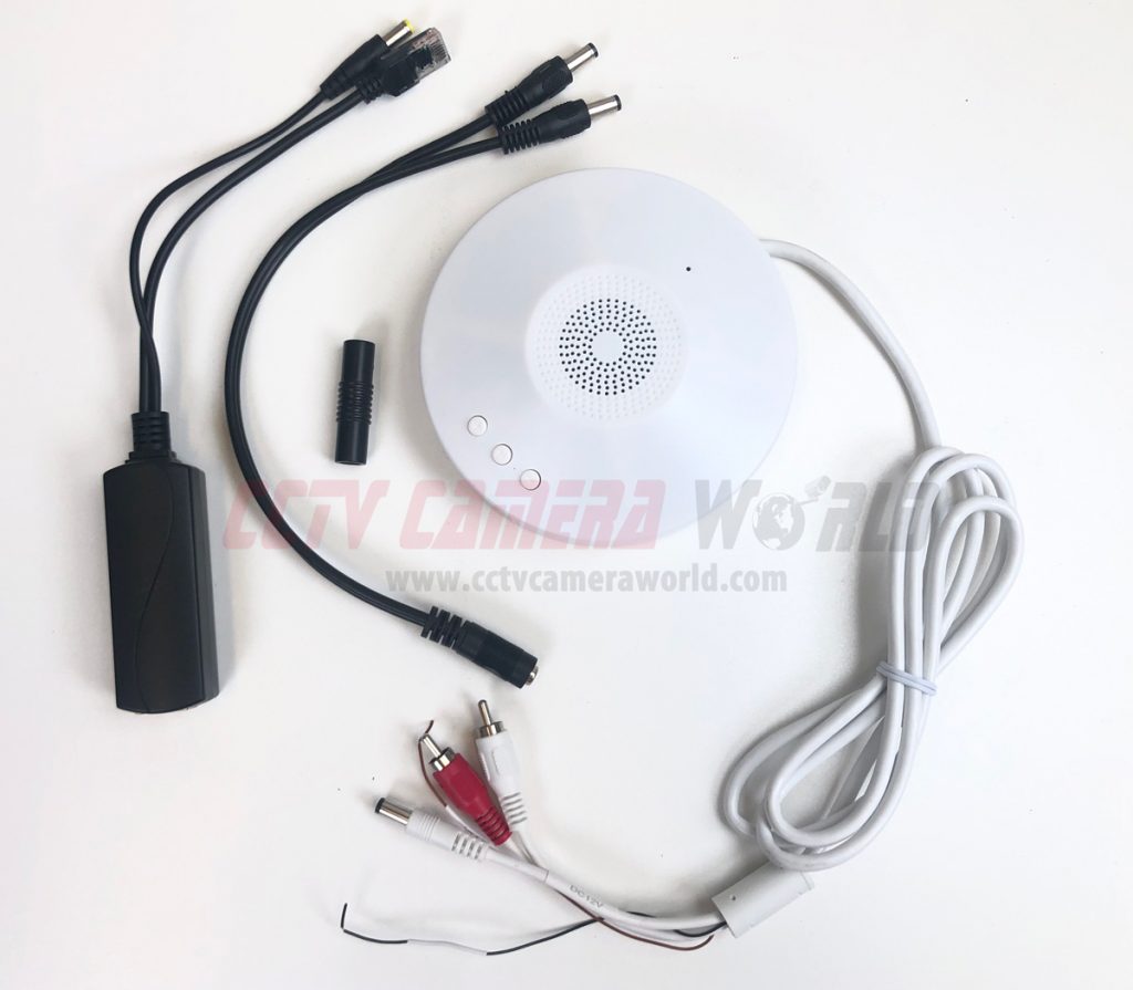 two way microphone speaker combo device