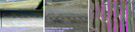 example of video caused by an electrified surface