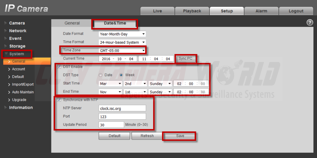 prerequisite configure time