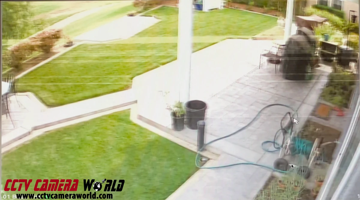 Example of electrical interference