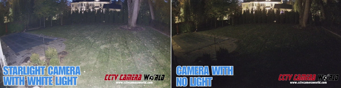 Cameras with different lighting capabilities
