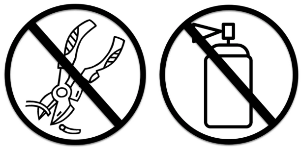Do not modify cameras