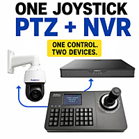 Can One Joystick Control Your PTZ Camera and NVR?