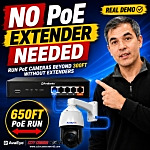 How We Ran a PoE PTZ Camera 650ft Without an Extender