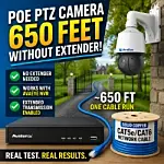 Run a PTZ Camera Over 300 Feet, No Extender Needed