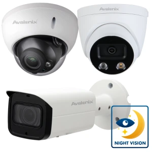Security Cameras with Night Vision