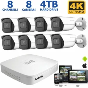 8 Camera Security System